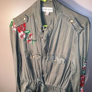 Unique military style jacket